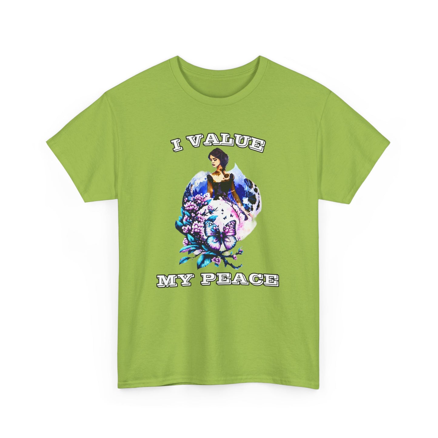 Peaceful Vibes T-Shirt, Meditation Tee, Zen Shirt, Mindfulness Top, Relaxation Apparel