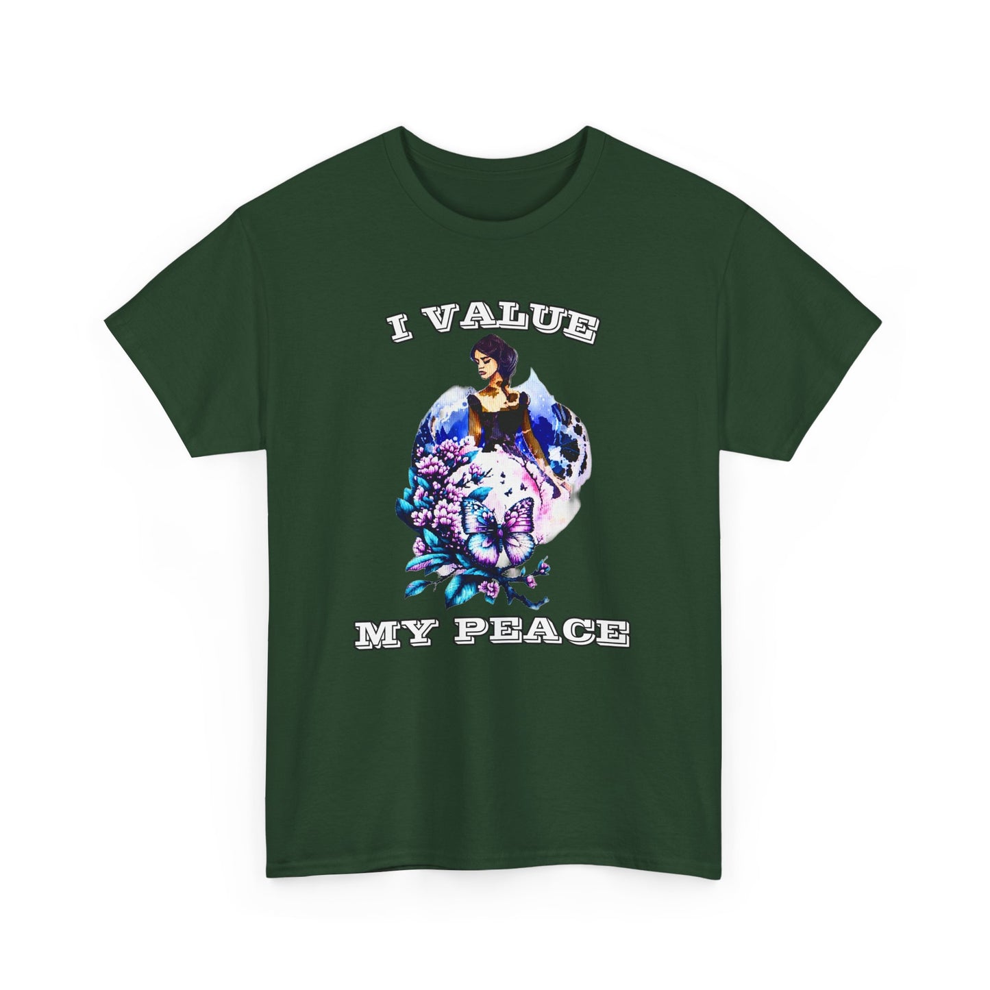 Peaceful Vibes T-Shirt, Meditation Tee, Zen Shirt, Mindfulness Top, Relaxation Apparel