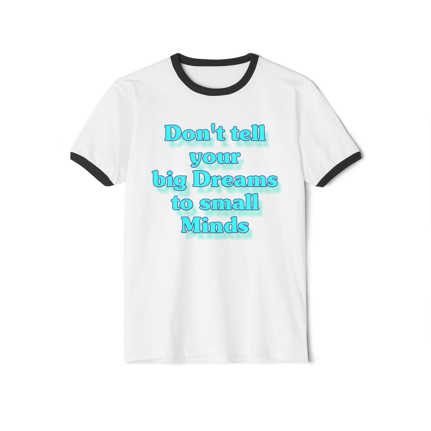 Dreams Ringer T-Shirt, Vintage Style Tee, Retro Graphic Shirt, Dreamer Gift, Unisex Tee, Cotton Tee