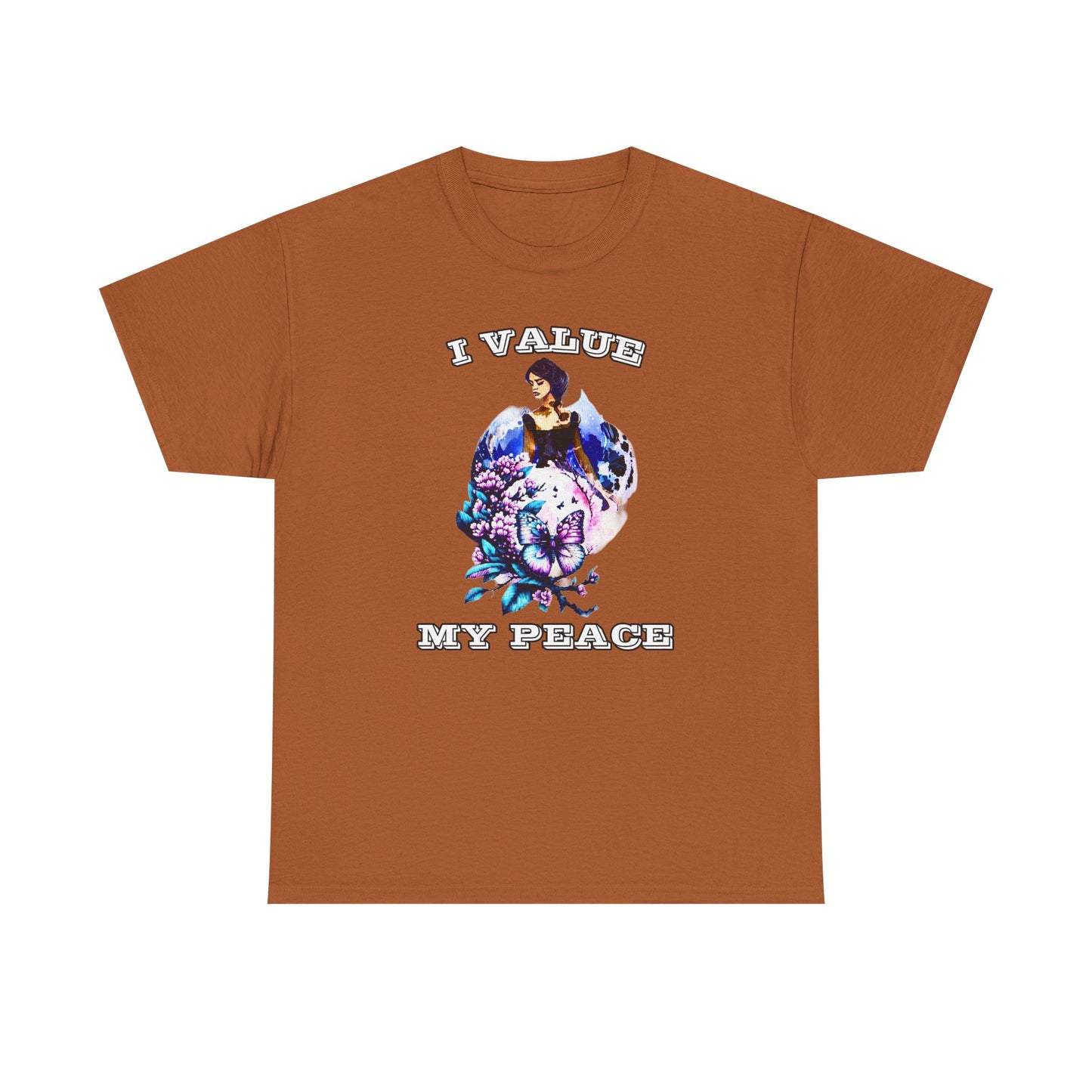 Peaceful Vibes T-Shirt, Meditation Tee, Zen Shirt, Mindfulness Top, Relaxation Apparel