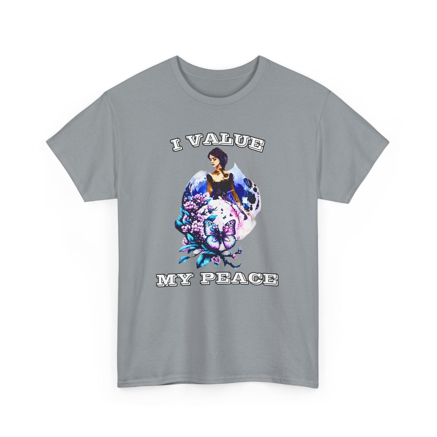 Peaceful Vibes T-Shirt, Meditation Tee, Zen Shirt, Mindfulness Top, Relaxation Apparel