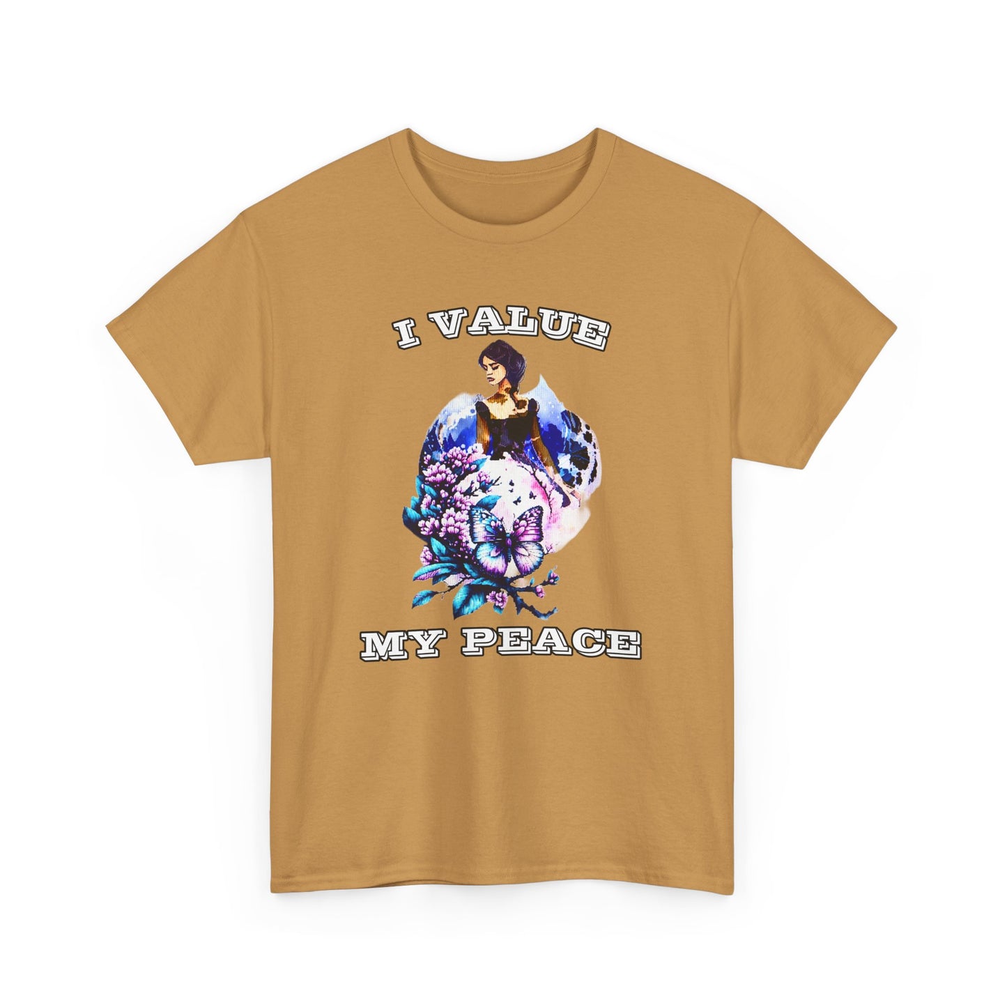 Peaceful Vibes T-Shirt, Meditation Tee, Zen Shirt, Mindfulness Top, Relaxation Apparel