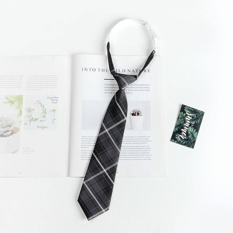 Black Tie Shirt Decorative Bow Tie