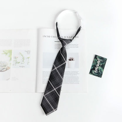 Black Tie Shirt Decorative Bow Tie