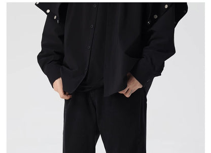Fashion Wide-leg Skinny Jeans For Men
