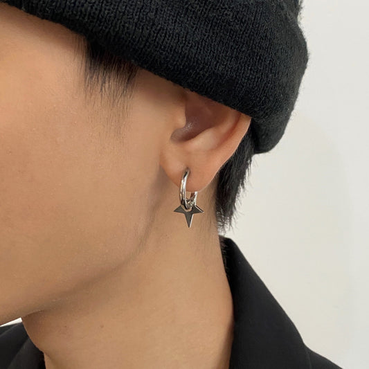 Special-interest Design Female Couple Hip Hop Earrings