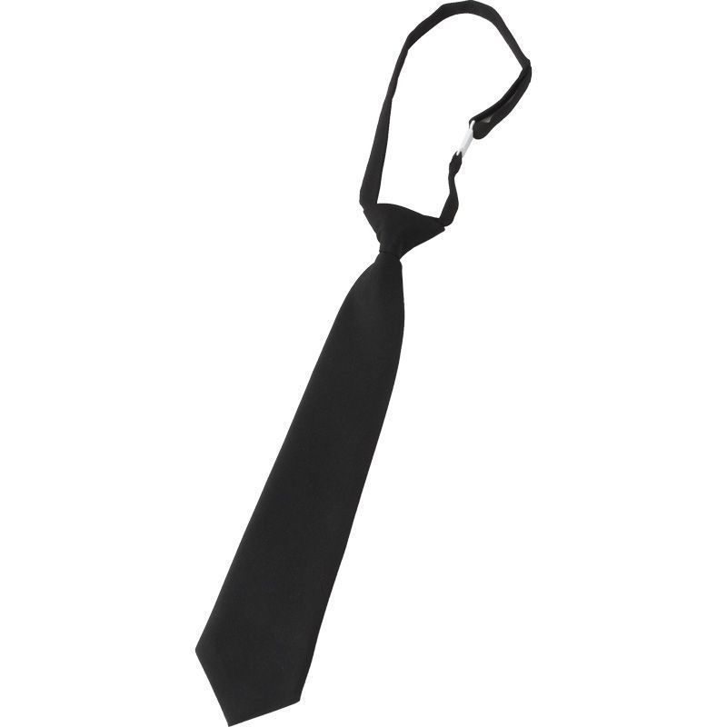 Black Tie Shirt Decorative Bow Tie