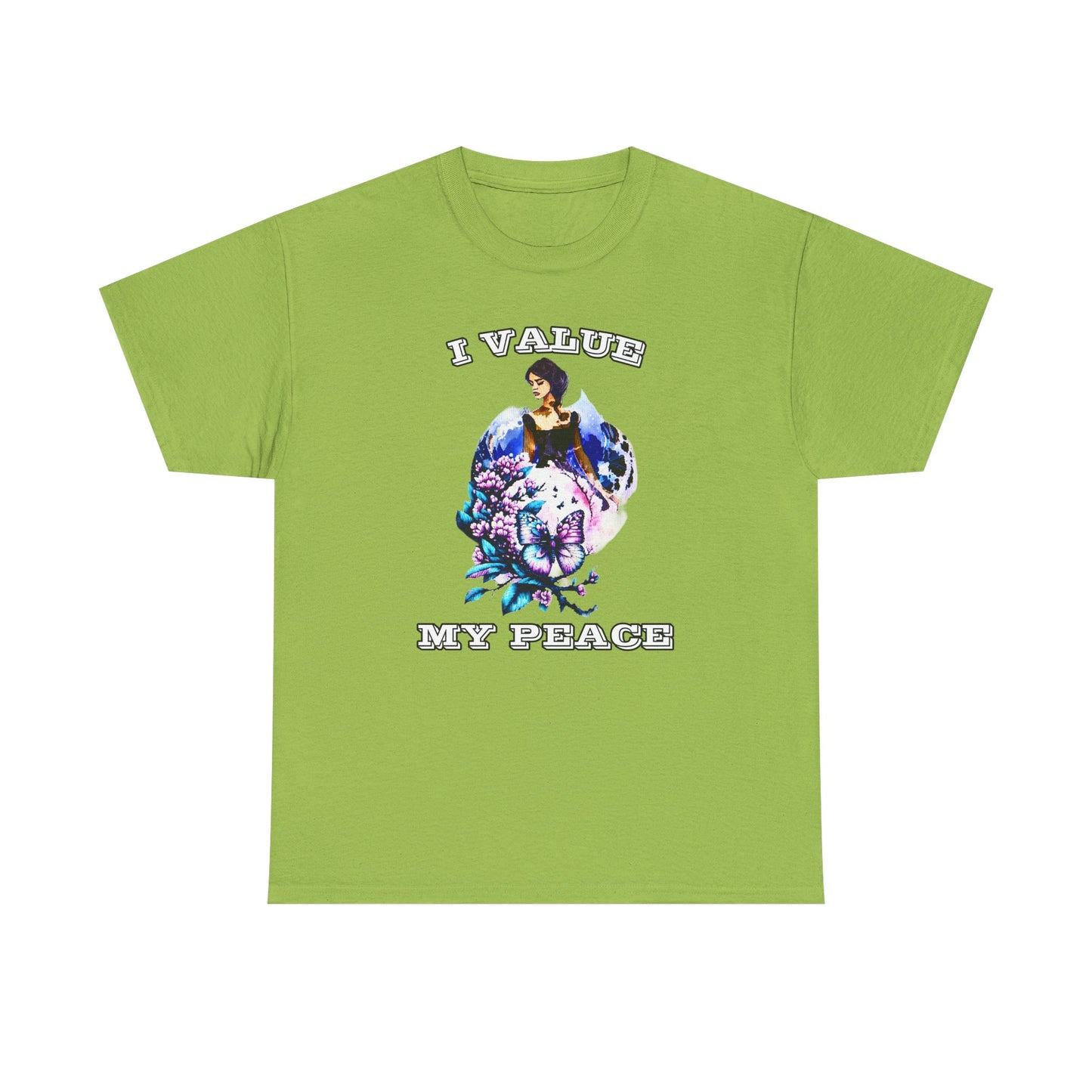 Peaceful Vibes T-Shirt, Meditation Tee, Zen Shirt, Mindfulness Top, Relaxation Apparel