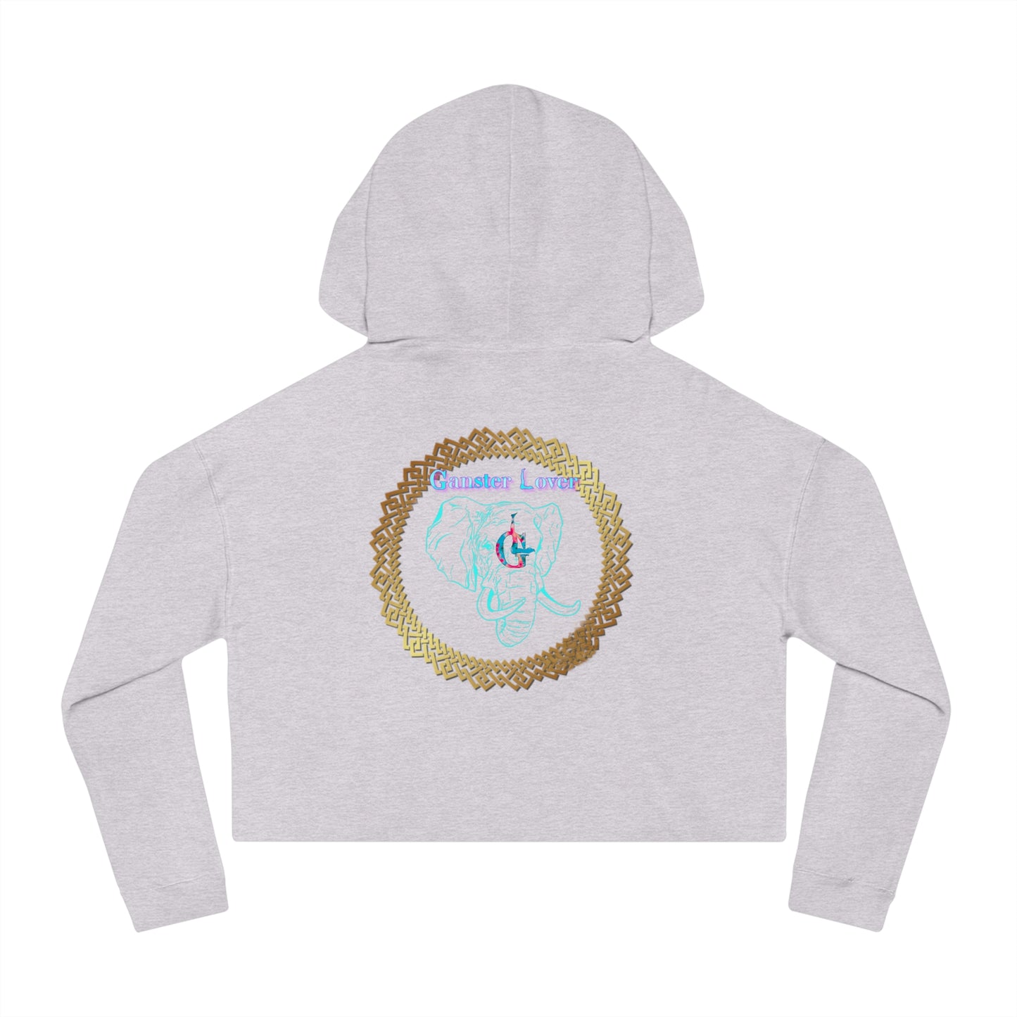 Soul Women's Cropped Hoodie Sweatshirt, Spirituality Gift for Her, Cozy Crop Top, Yoga Apparel, Mindfulness Clothing