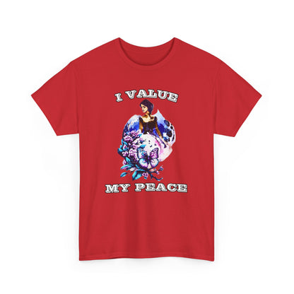 Peaceful Vibes T-Shirt, Meditation Tee, Zen Shirt, Mindfulness Top, Relaxation Apparel