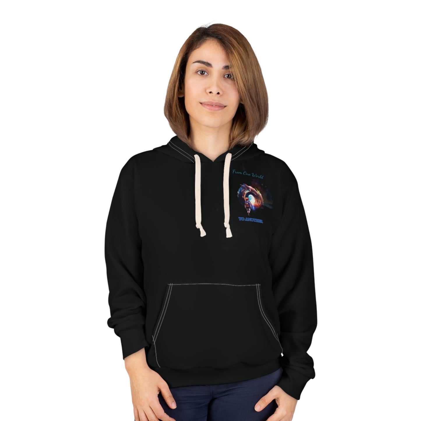 New World Unisex Hoodie, Sweatshirt, Pullover, Gift for Nature Lover, Atmospheric Clothing, Earth Day Apparel