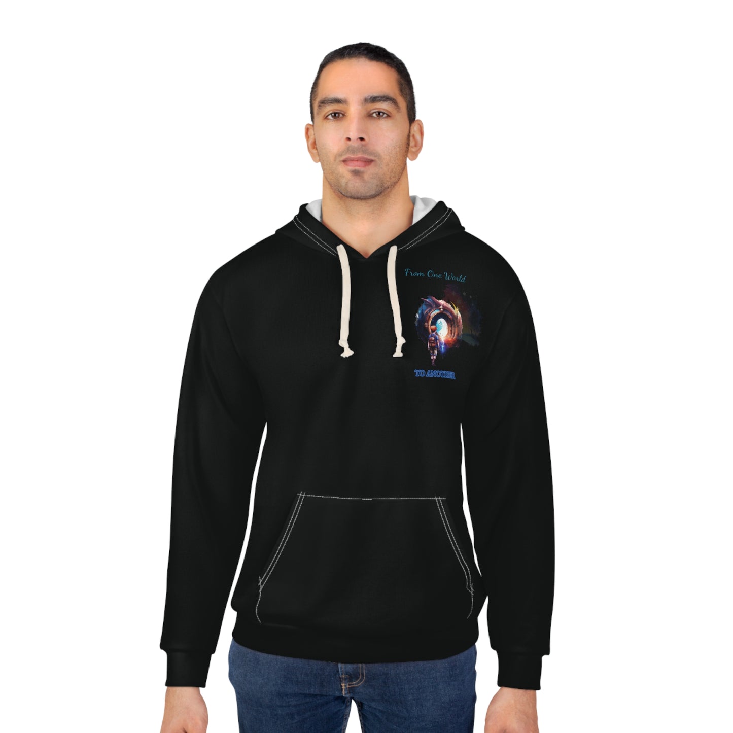 New World Unisex Hoodie, Sweatshirt, Pullover, Gift for Nature Lover, Atmospheric Clothing, Earth Day Apparel