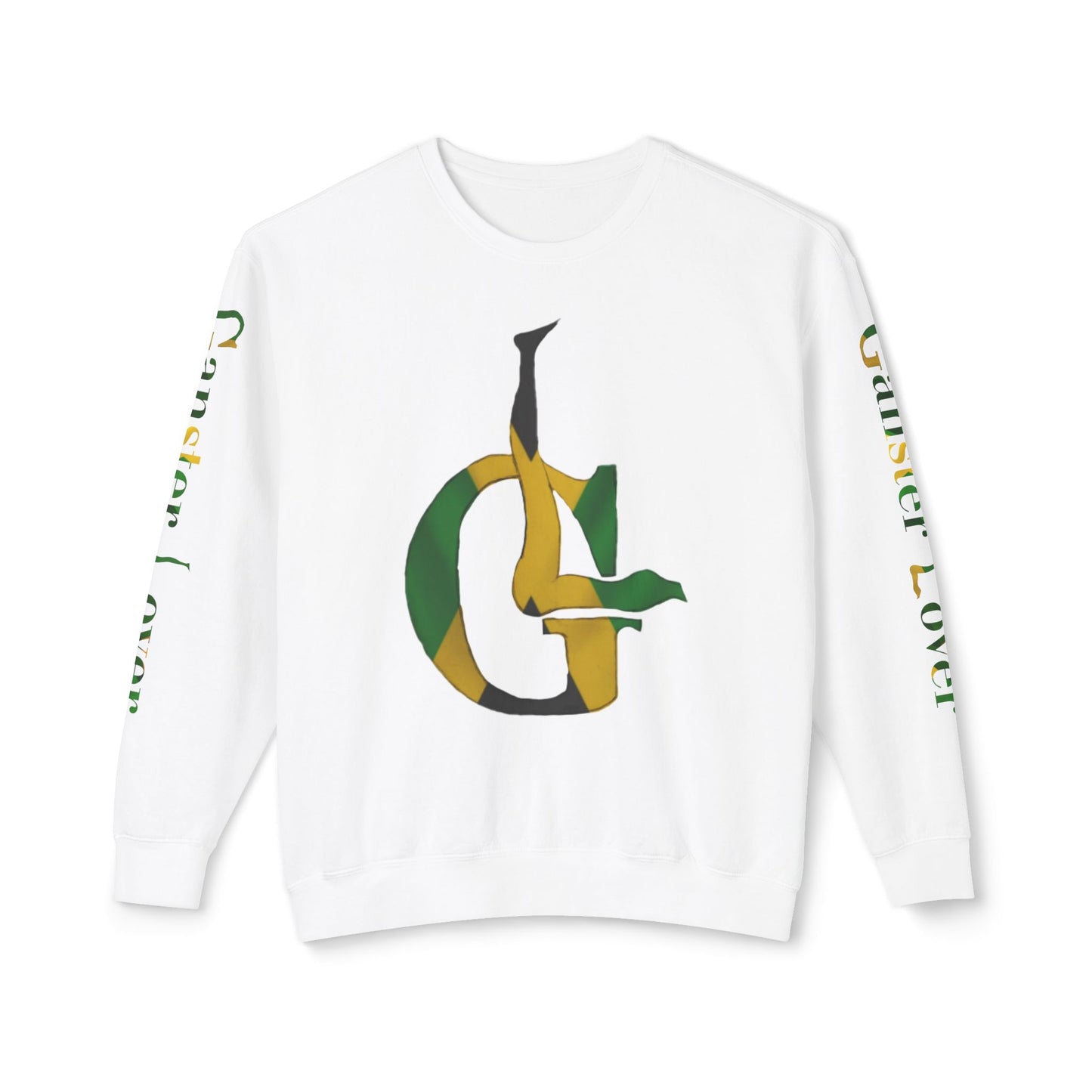 Jamaica Lightweight Sweatshirt, Tropical Crewneck Jumper, Reggae Music Clothing, Island Vibes Pullover, Caribbean Vacation Apparel