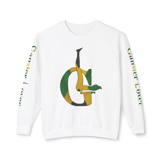 Jamaica Lightweight Sweatshirt, Tropical Crewneck Jumper, Reggae Music Clothing, Island Vibes Pullover, Caribbean Vacation Apparel