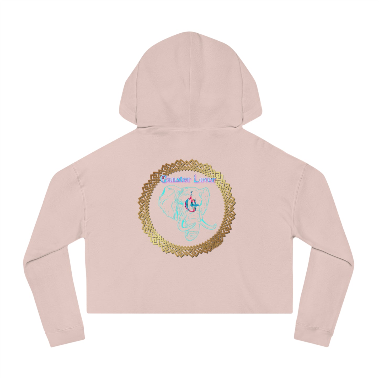 Soul Women's Cropped Hoodie Sweatshirt, Spirituality Gift for Her, Cozy Crop Top, Yoga Apparel, Mindfulness Clothing
