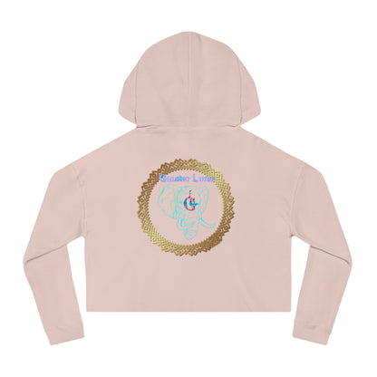 Soul Women's Cropped Hoodie Sweatshirt, Spirituality Gift for Her, Cozy Crop Top, Yoga Apparel, Mindfulness Clothing