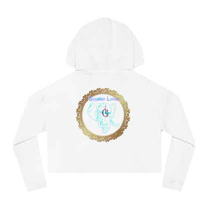 Soul Women's Cropped Hoodie Sweatshirt, Spirituality Gift for Her, Cozy Crop Top, Yoga Apparel, Mindfulness Clothing