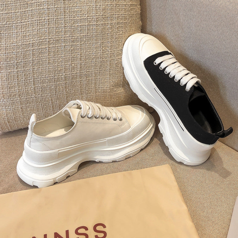 Canvas Shoes Women Casual Korean Style Net Red Breathable Street Clapper Shoes
