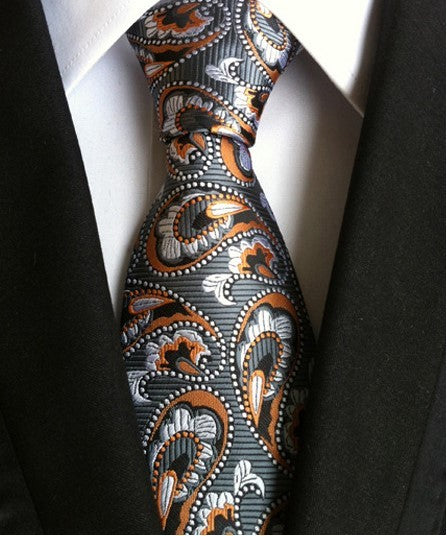 Men S Tie 8cm Business Gentleman British Formal Wear