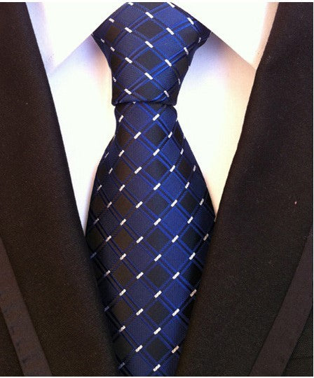 Men S Tie 8cm Business Gentleman British Formal Wear
