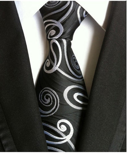 Men S Tie 8cm Business Gentleman British Formal Wear