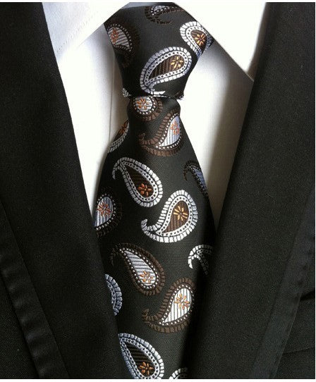 Men S Tie 8cm Business Gentleman British Formal Wear