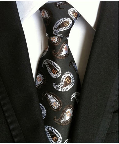 Men S Tie 8cm Business Gentleman British Formal Wear