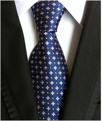 Men S Tie 8cm Business Gentleman British Formal Wear