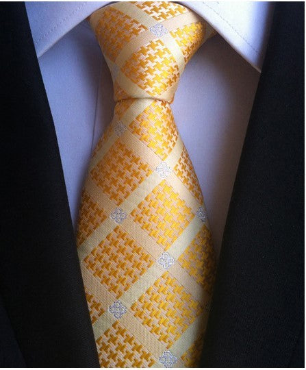 Men S Tie 8cm Business Gentleman British Formal Wear