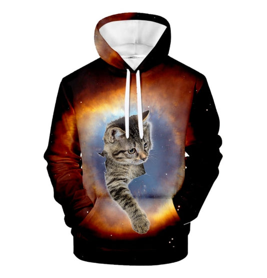 Cute Cat Hoodies Unisex Sweatshirt
