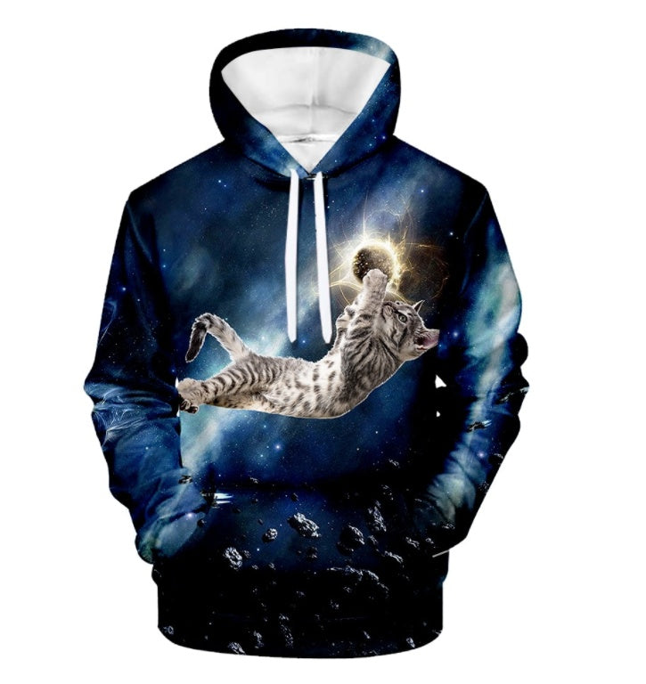 Cute Cat Hoodies Unisex Sweatshirt