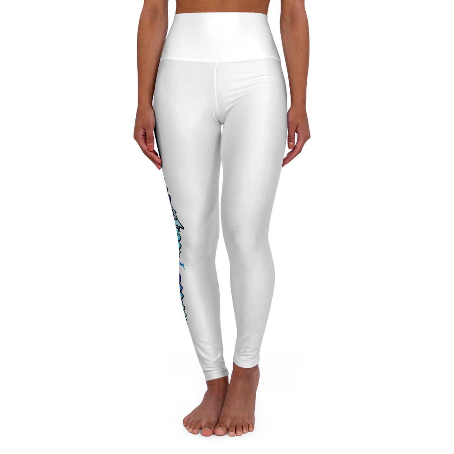 High Waisted Yoga Leggings (AOP)