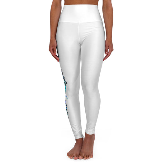 High Waisted Yoga Leggings (AOP)