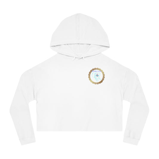 Soul Women's Cropped Hoodie Sweatshirt, Spirituality Gift for Her, Cozy Crop Top, Yoga Apparel, Mindfulness Clothing