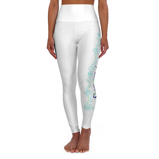 High Waisted Yoga Leggings (AOP)