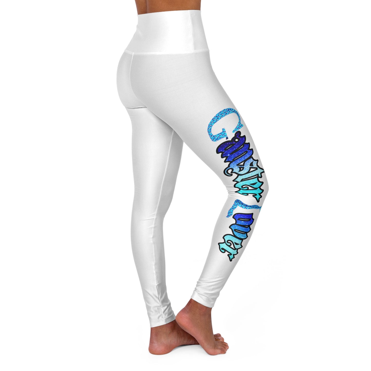 High Waisted Yoga Leggings (AOP)