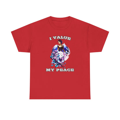 Peaceful Vibes T-Shirt, Meditation Tee, Zen Shirt, Mindfulness Top, Relaxation Apparel