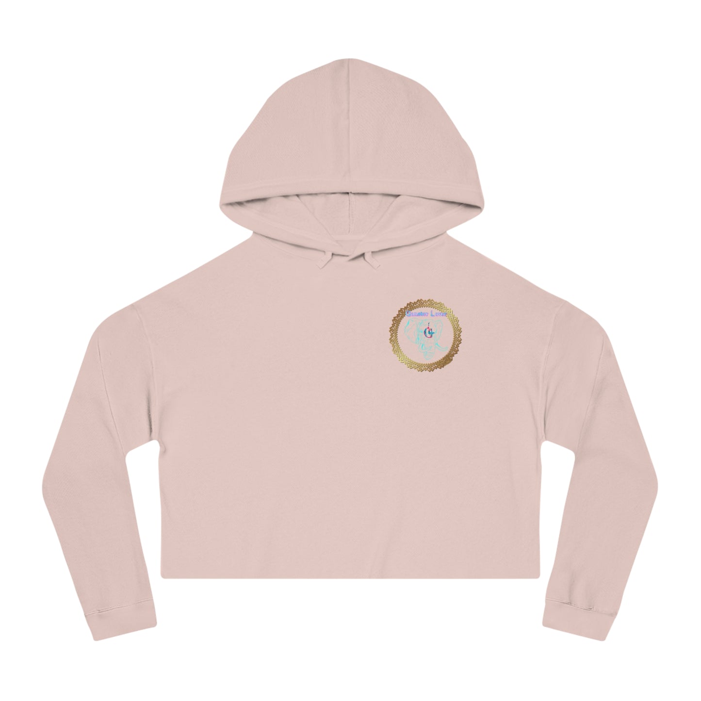 Soul Women's Cropped Hoodie Sweatshirt, Spirituality Gift for Her, Cozy Crop Top, Yoga Apparel, Mindfulness Clothing