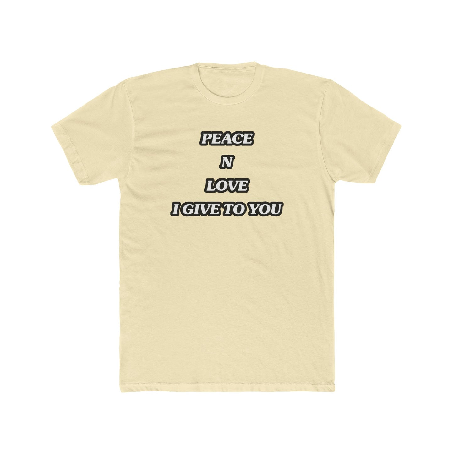 Unisex Cotton Crew Tee