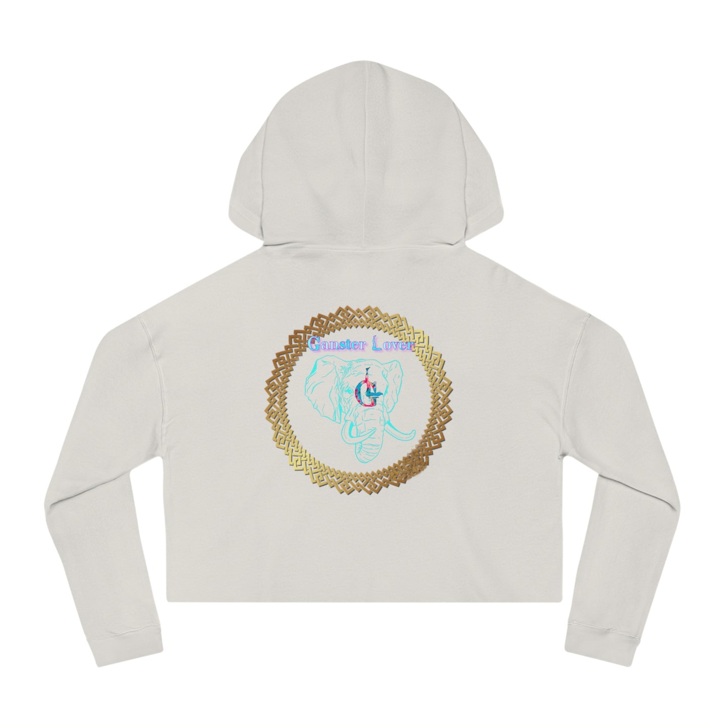 Soul Women's Cropped Hoodie Sweatshirt, Spirituality Gift for Her, Cozy Crop Top, Yoga Apparel, Mindfulness Clothing