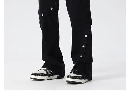 Fashion Wide-leg Skinny Jeans For Men