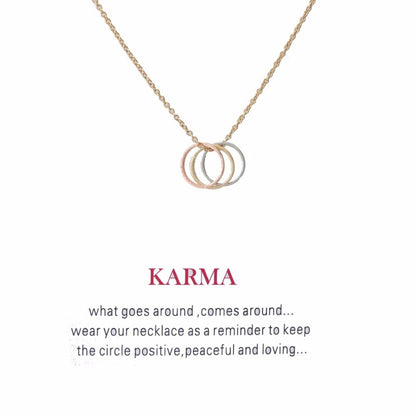 Circle necklace