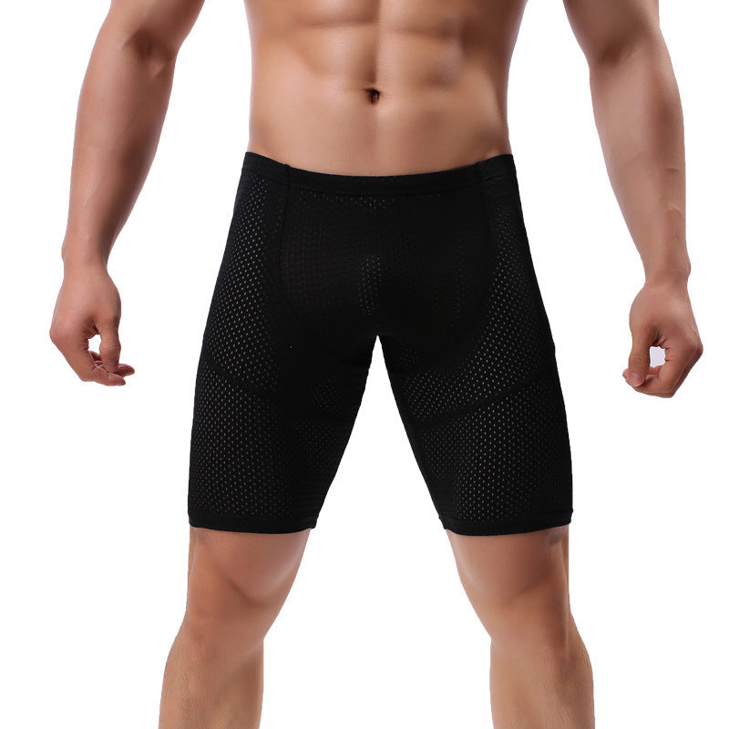 Summer Men's Breathable Mesh Style For Sports Boxers