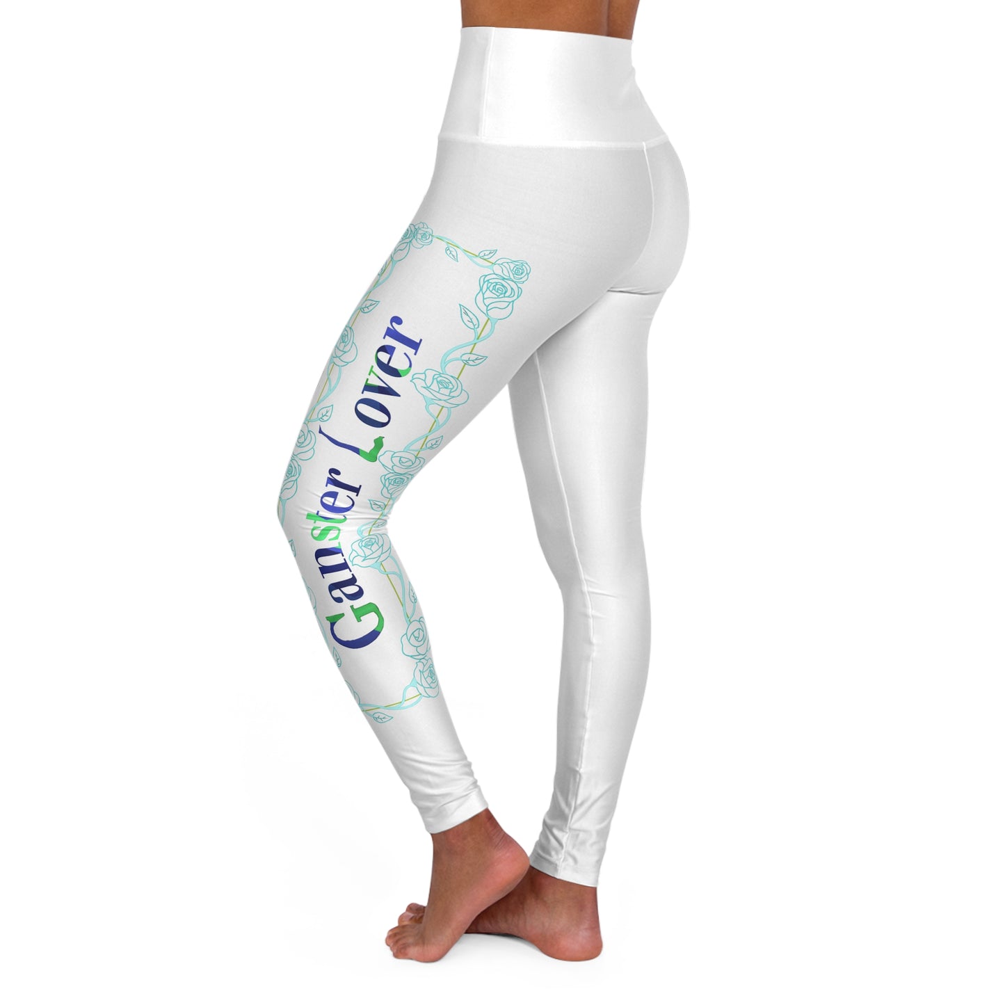 High Waisted Yoga Leggings (AOP)