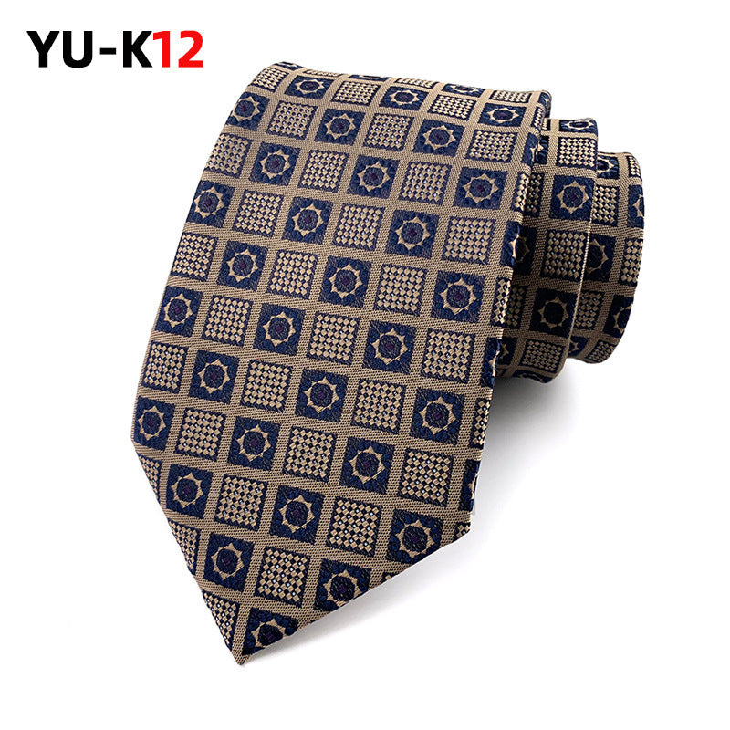 Vintage Brown Tie Men's Fashion Tailored Suit Tie