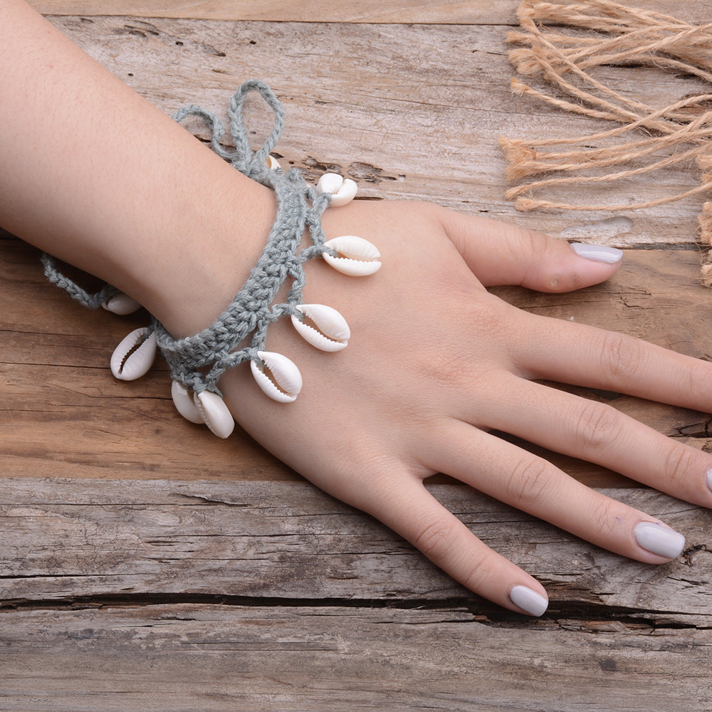 Hawaiian Style Casual Necklace Handmade Shell Clavicle Necklace