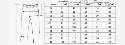 Men's Jeans Zipper Stitching Stretch Slim Hip Hop Skinny Pants