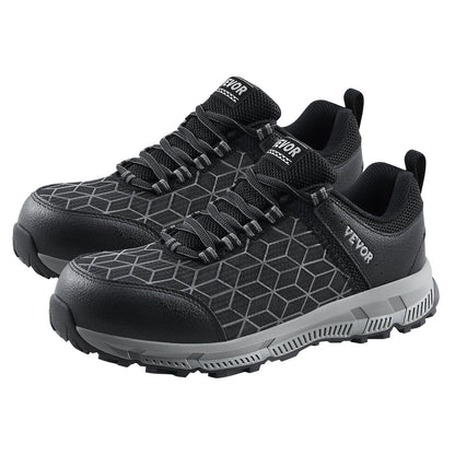 Steel Toe Shoes For Men US Size 11 Wide Athletic Work Shoe Sneakers Black