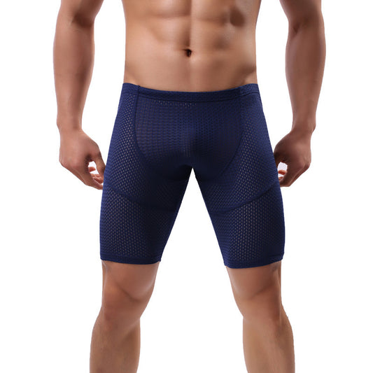 Summer Men's Breathable Mesh Style For Sports Boxers