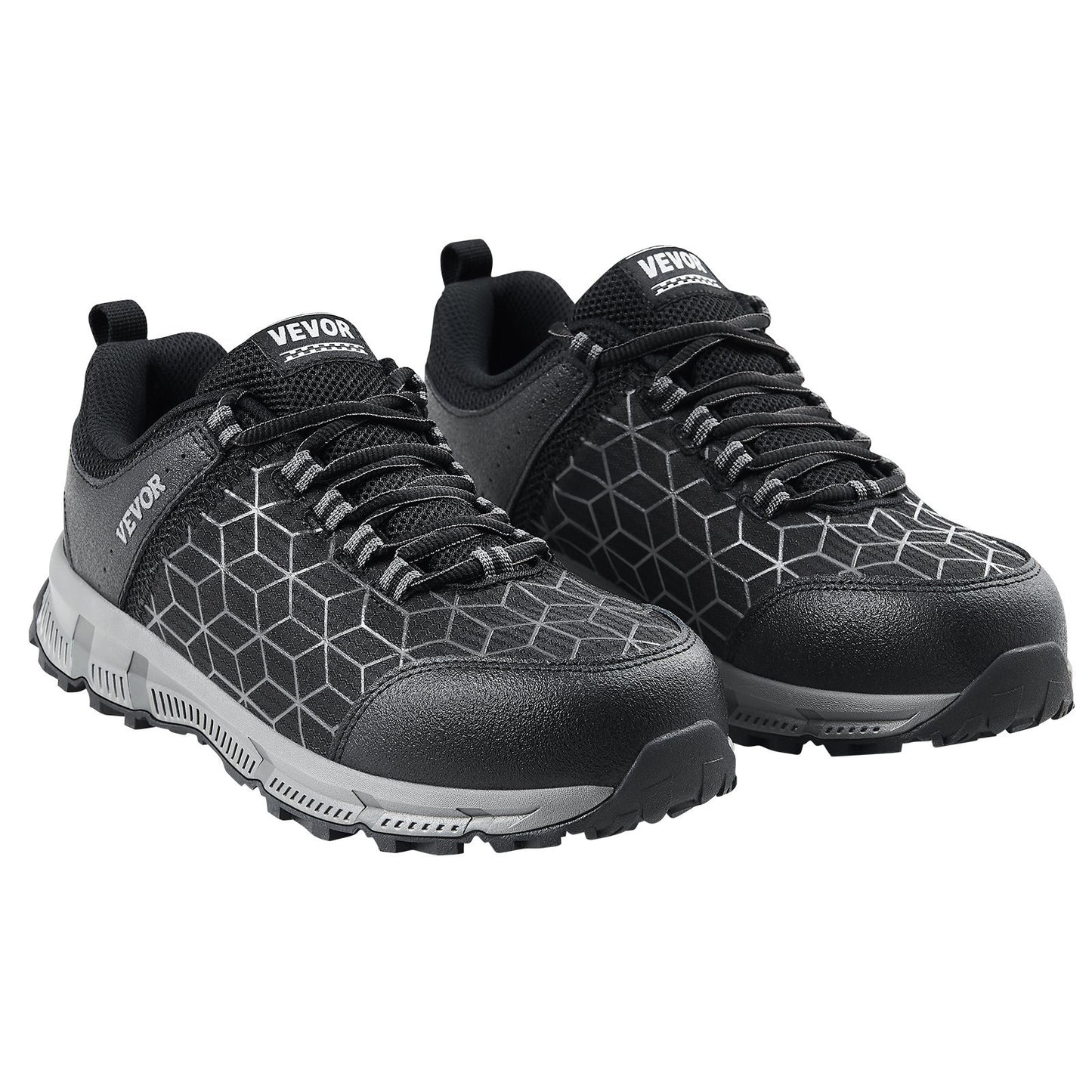 Steel Toe Shoes For Men US Size 11 Wide Athletic Work Shoe Sneakers Black